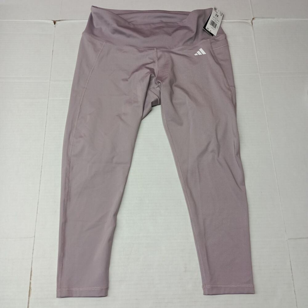 Adidas Stash Pocket High Waisted 78 Leggings Women's Size 2X